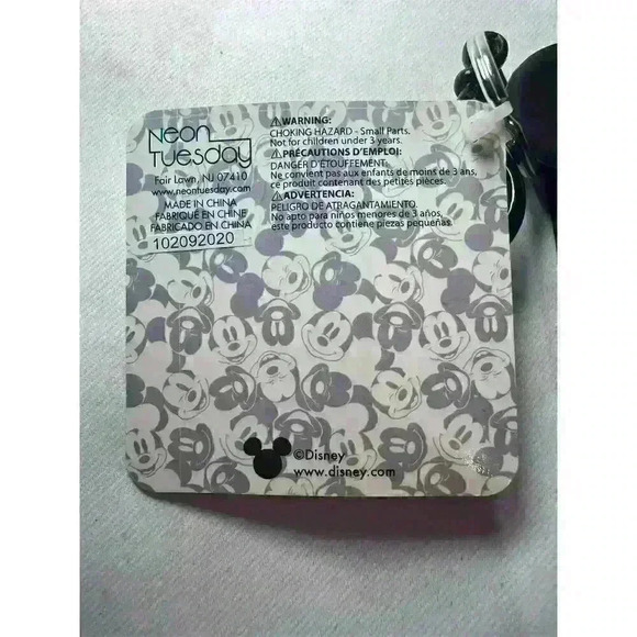 Disney Mickey Mouse Card Holder and Keychain Multi-Color Trigger Clip - Picture 3 of 4